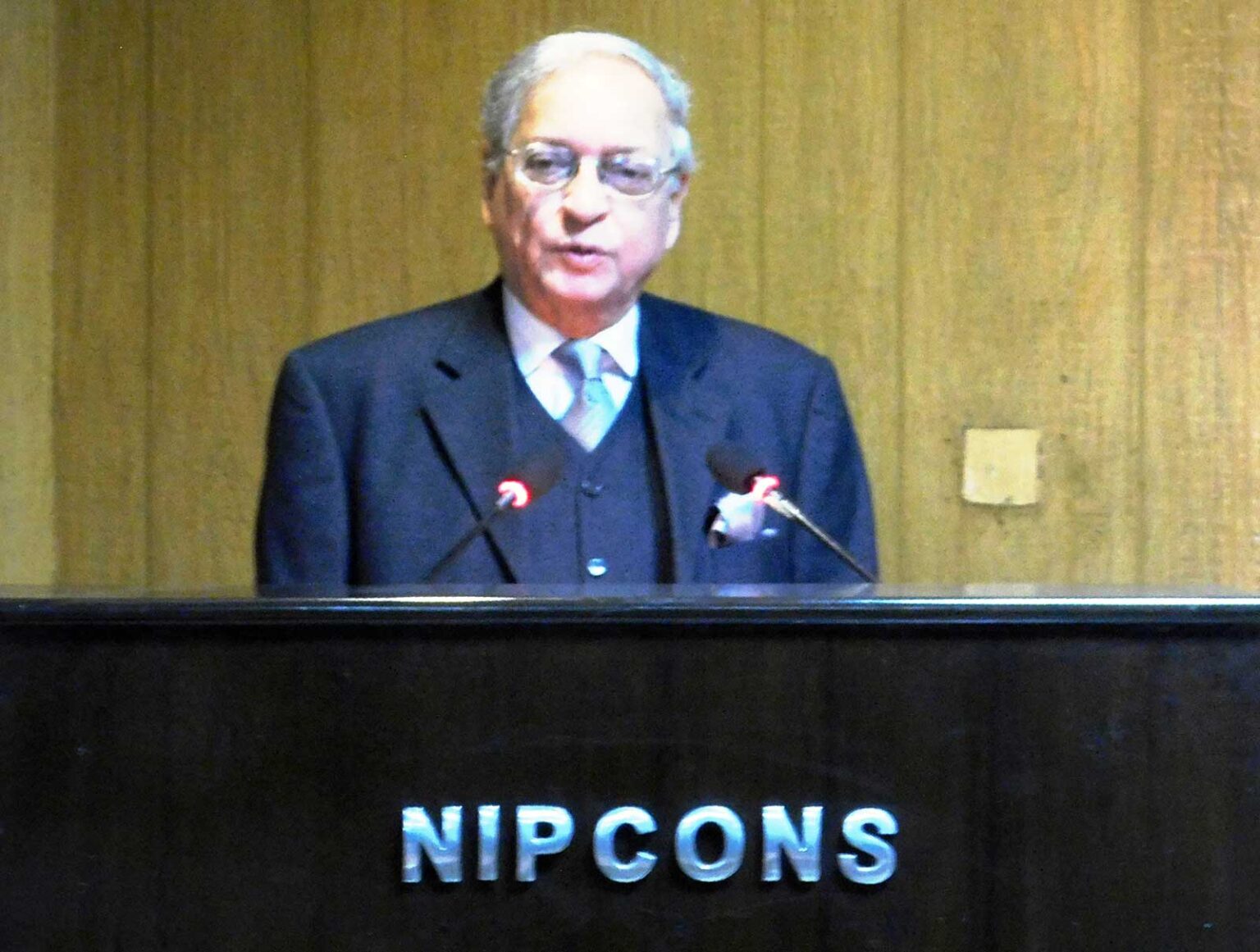 ED CISS Delivered a Lecture on “Impact of Geo-political Environment on the Security of Pakistan†at NIPCONS