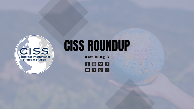 CISS Monthly Roundup for the month of October 2025 CISS Roundup XIII