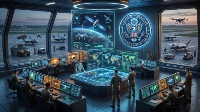 US Autonomous Warfare Command and the Future of Warfare